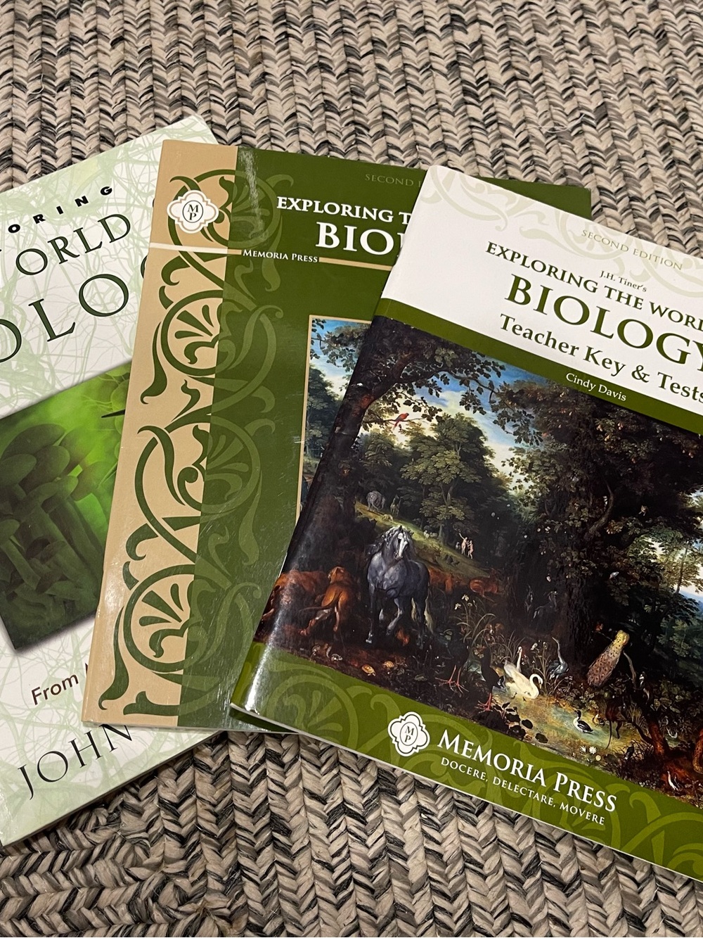 Exploring the World of Biology Set - memoria press homeschool